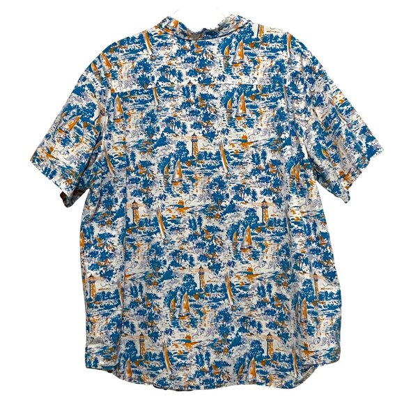 Columbia Mens Button Down Shirt XXL Regular Fit Coastal Oceancore Adventurecore - Picture 3 of 5